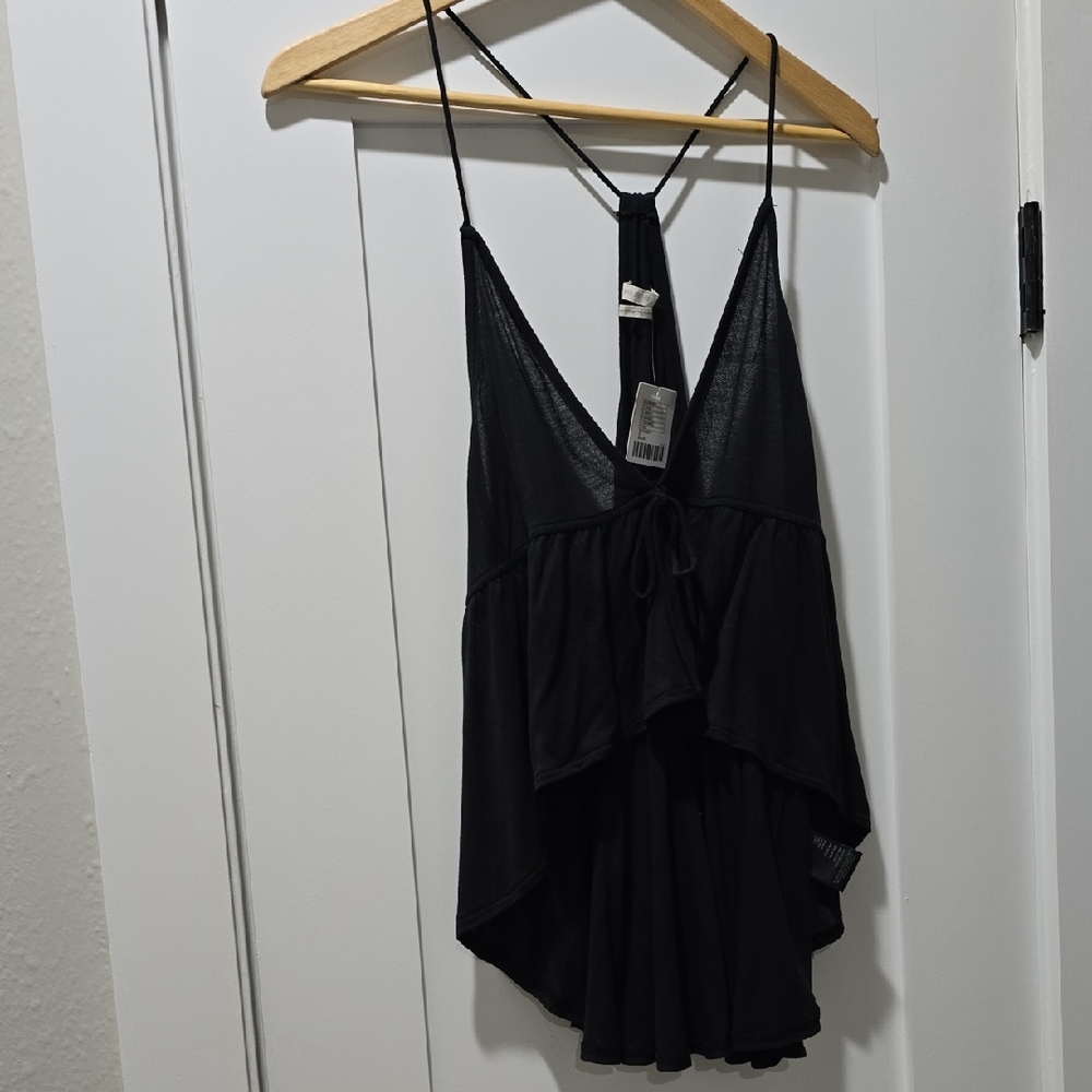 Urban Outfitters Black Layered Camisole